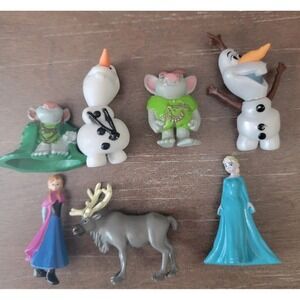Disney frozen‎ mini figures cake cupcake toppers